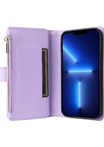 IPhone 13 Için Flip Case Pro Max Kayış Kart Yuvaları Cüzdan Darbeye (Yurt Dışından) fırsatları