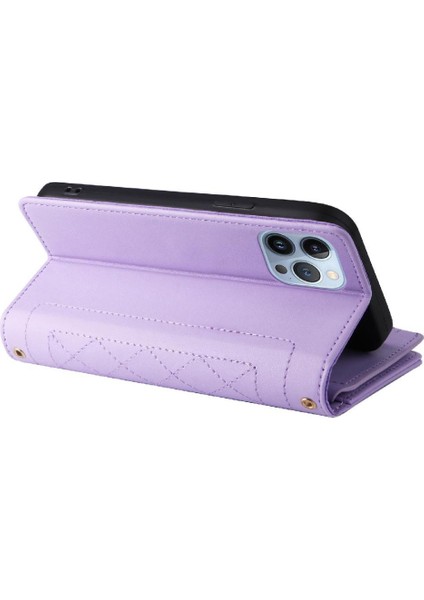 IPhone 13 Için Flip Case Pro Max Kayış Kart Yuvaları Cüzdan Darbeye (Yurt Dışından) indirimleri