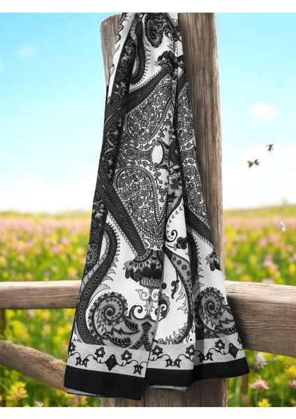 Etnik Desen Pamuk Ipek Şal Lüx Yeni Sezon Yüksek Kalite Şal modelleri