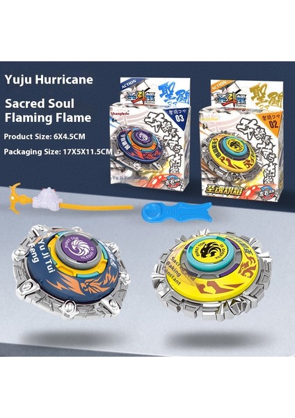 Dışarı Çekilebilir Fırlatıcı Alaşım Dönen Gyro Oyuncaklar (Yurt Dışından)