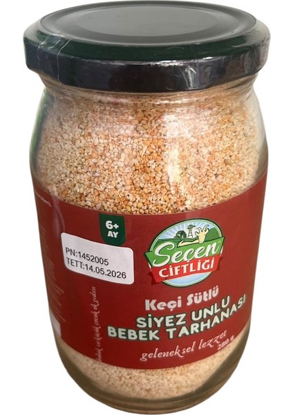 Siyez Unlu Keçi Sütlü Bebek Tarhanası modelleri