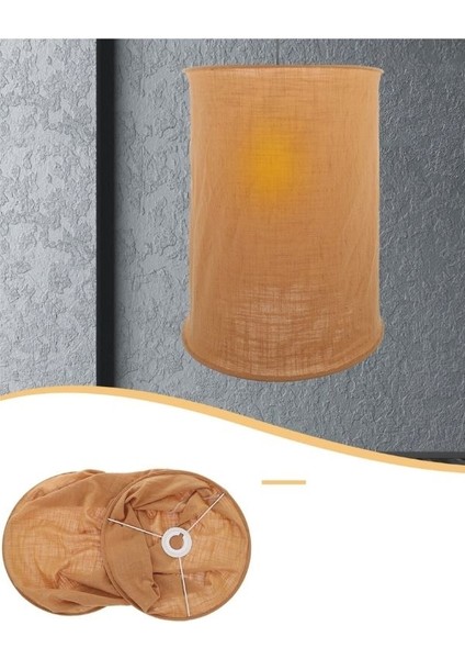 Abajur Teli | 30 cm Çap |3 Adet | Boyasız | Abajur Başlığı & Makrome Abajur Yapım Iskeleti | Abajur Şapka Teli |E27 Duy Uyumlu