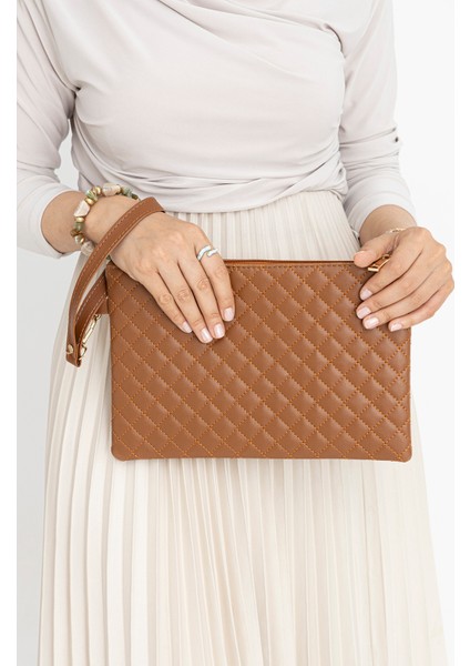 Kadın Kapitone Deri Clutch Portföy Çanta fiyatları