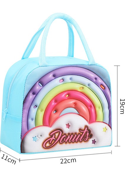 3D Sevimli Öğle Yemeği Çantası (Yurt Dışından)
