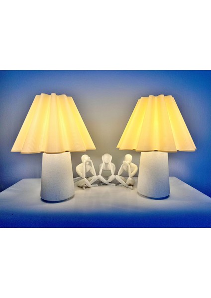 Pleated Şarjlı Abajur fırsatları