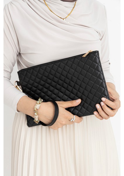 Kadın Kapitone Deri Clutch Portföy Çanta fiyatları