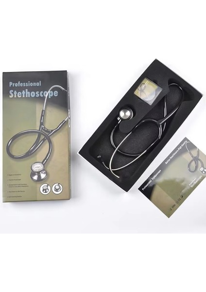 Profesyonel Pediatrik Çift Başlı Paslanmaz Çelik Stetoskop fiyatları