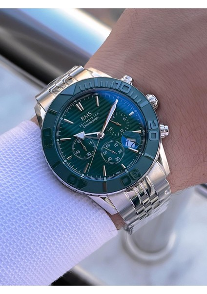 Rms Romanson 2 Yıl Garantili Çelik Kordon Çelik Kasa 5 Atm Suya Dayanıklı Erkek Kol Saati AG1561.03 fiyatları