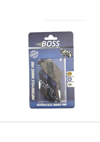 Trıumph Tiger 800 Xc Arka Fren Balatası Boss Yerli Üretim OBBS132