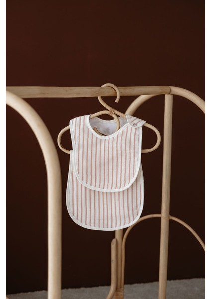 Müslin Önlük ve Omuz Bezi - Line Series - Coral fiyatları
