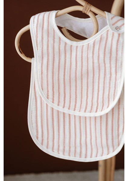 Müslin Önlük ve Omuz Bezi - Line Series - Coral fırsatları