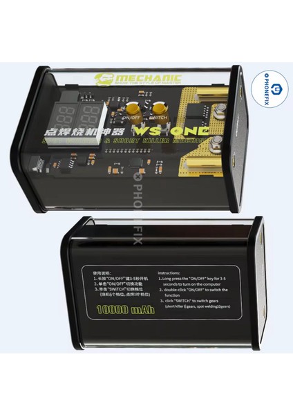 Mechanic Mini Punta Kaynak Makinesi ve Short Killer modelleri