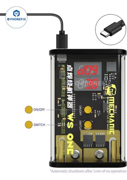 Mechanic Mini Punta Kaynak Makinesi ve Short Killer fırsatları