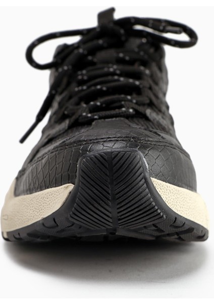 Caisa Siyah Tekstil Detaylı Bağcıklı Kadın Sneakers indirimleri