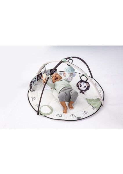 0-3 Yaş Jimnastik Merkezi Oyun Halısı (Black & White Koleksiyonu)