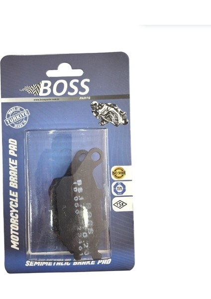 Suzukı Gsf 650 Bandit S 2007-2012 Arka Fren Balatası Boss Yerli Üretim OBBS040