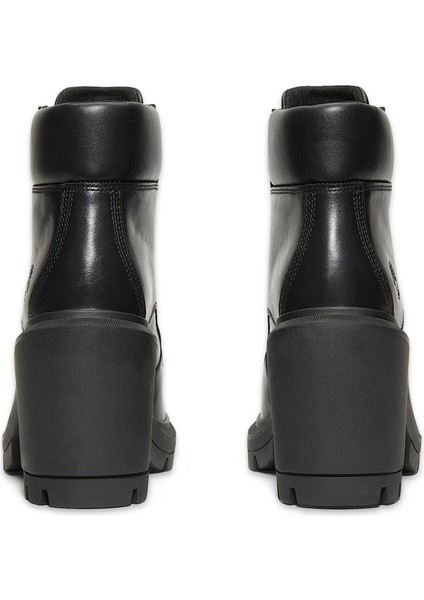 TB0A26SV Allington Heights Mid Lace Up Boot Siyah Kadın Bot fırsatları