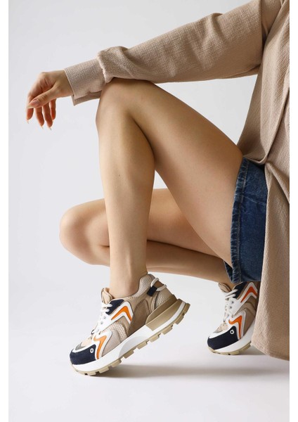 Onella Lacivert Süet Detaylı Bağcıklı Sneakers fiyatları
