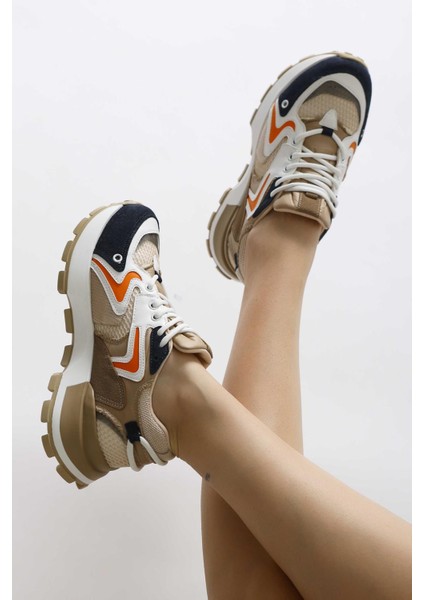 Onella Lacivert Süet Detaylı Bağcıklı Sneakers fırsatları