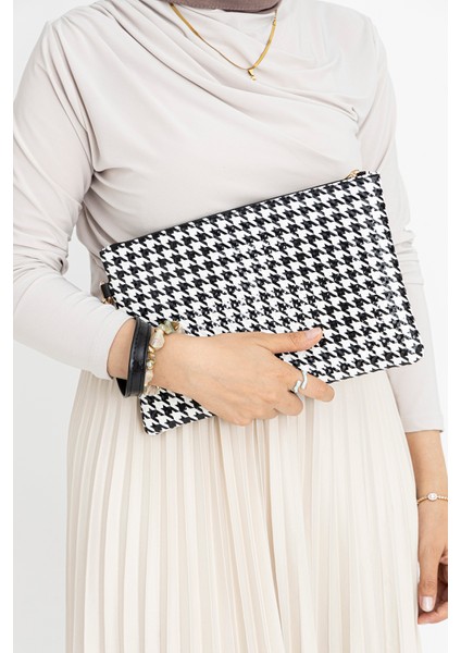 Kadın Desenli Clutch Portföy Çanta fiyatları