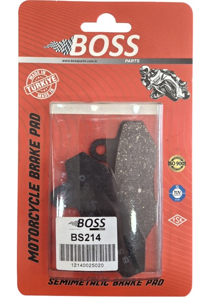 Rks Freccia 125 150 Ön Fren Balatası Boss Yerli Üretim OBBS166