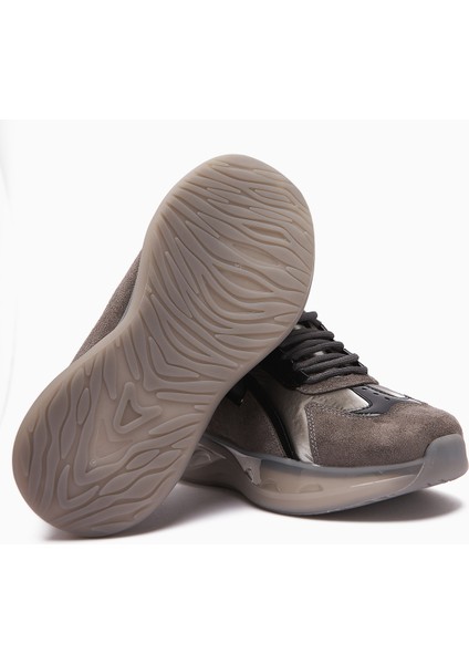 Tolin Gri Paraşüt Kumaşlı Kadın Sneakers Ayakkabı modelleri