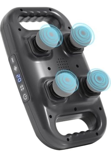 4 Başlıklı Masaj Sı - Ergonomik Derin Doku Sırt ve Boyun Masaj Aleti Ağrıı ve Sızı Giderici fiyatları