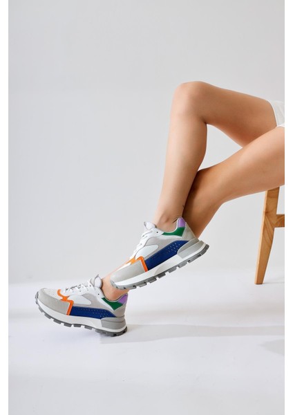 Sin Gri-Lacivert Süet Bağcıklı Yüksek Taban Sneakers fiyatları
