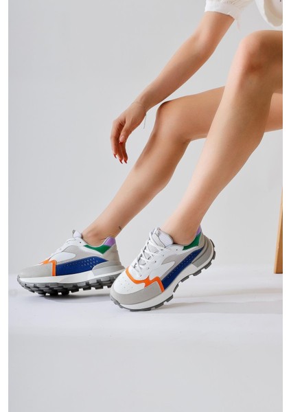 Sin Gri-Lacivert Süet Bağcıklı Yüksek Taban Sneakers modelleri