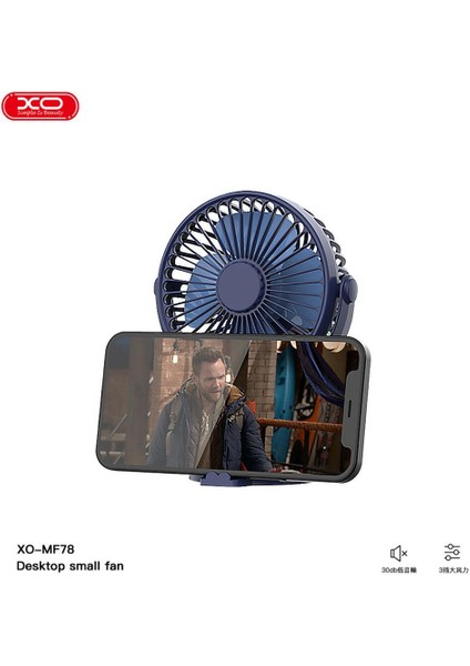 MF78 4inç Taşınabilir 1200MAH Şarjlı Telefon Tutucu Özellikli Masaüstü Mini Fan fiyatları