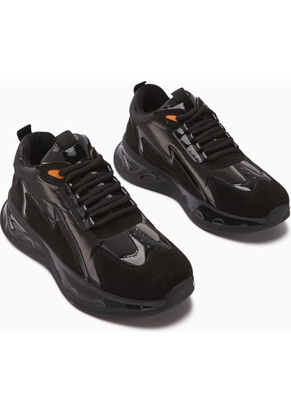 Tolin Siyah Paraşüt Kumaşlı Kadın Sneakers Ayakkabı fiyatları