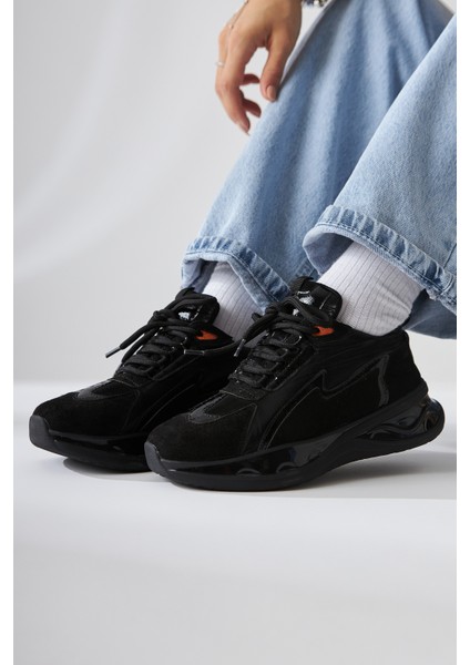 Tolin Siyah Paraşüt Kumaşlı Kadın Sneakers Ayakkabı indirimleri