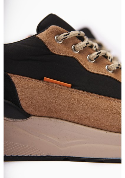 Tuana Siyah Nud Bağcıklı Kadın Sneakers Ayakkabı modelleri