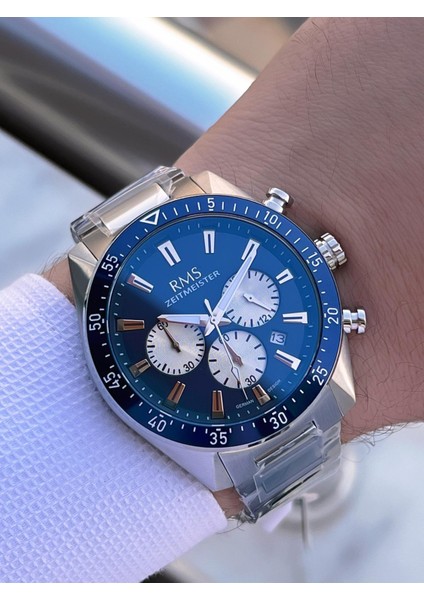 Rms Romanson Çelik Kasa & Kordon 5 Atm Suya Dayanıklı 2 Yıl Garantili Erkek Kol Saati AG1635.03 fiyatları