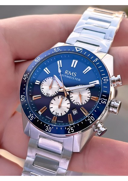 Rms Romanson Çelik Kasa & Kordon 5 Atm Suya Dayanıklı 2 Yıl Garantili Erkek Kol Saati AG1635.03 modelleri