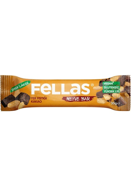 Meyve Bar - Yer Fıstığı & Kakao 35 g x 12 adet modelleri