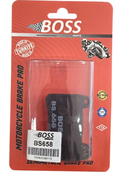 Benelli Bn 251 Ön Fren Balatası Boss Yerli Üretim OBBS164