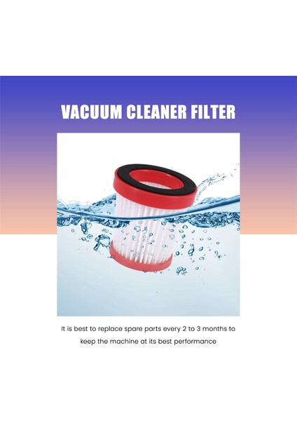 VC01 VC01MAX Ev Tipi El Tipi Elektrikli Süpürge Hepa Filtre Değişimi Kullanım Aksesuarları Için 3 Adet (Yurt Dışından) fiyatları
