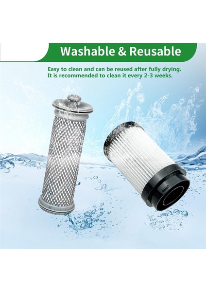 S15 Hepa Yedek Filtresi Air Pet Kablosuz Elektrikli Süpürge Serisi Için, Ön ve Son (Yurt Dışından) indirimleri