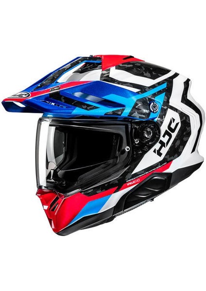 RPHA60 Dakar MC21 Kapalı Motosiklet Kaskı Mavi Kırmızı