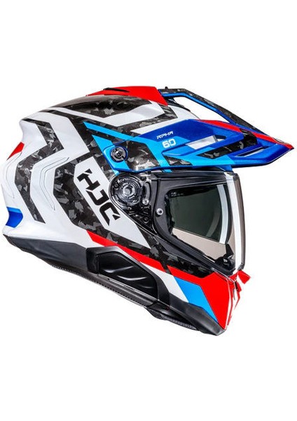 RPHA60 Dakar MC21 Kapalı Motosiklet Kaskı Mavi Kırmızı modelleri