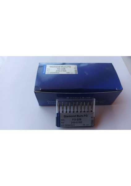 FO-22S Serisi Elmas Diamond Burs.fg Matkap Yüksek Hızlı Stomatoloji Departmanı Diş Lab Taşlama Aracı 10 Adet fırsatları