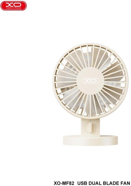 MF82 Masaüstü Katlanabilir Usb-A Girişli Mini Fan