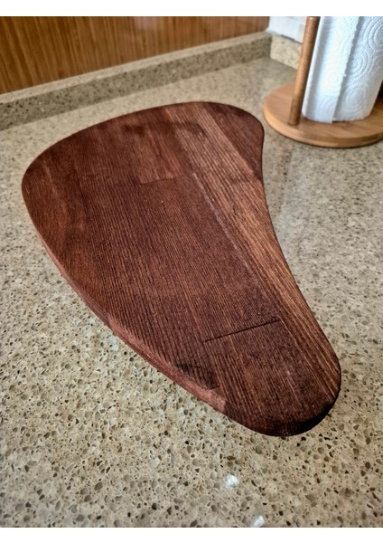 Kavisli Sunum Tahtası - 33 x 24 cm - Koyu Kahverengi modelleri