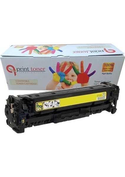 Hp 410A-CF412A/CRG046 Yl Sarı Muadil Toner