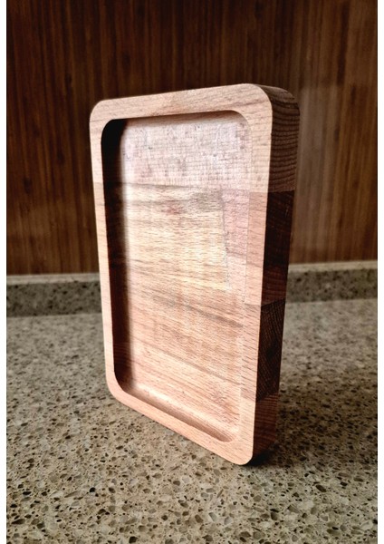 Dikdörtgen Sunum/çerez Tahtası - 16,4 x 11 cm - Kayın Ağacı fiyatları