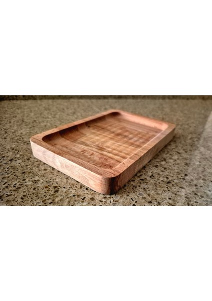 Dikdörtgen Sunum/çerez Tahtası - 16,4 x 11 cm - Kayın Ağacı fırsatları