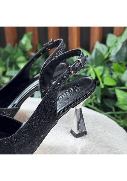 Parlak Işıltılı Özel Gün Topuklu Ayakkabı M1111 fiyatları