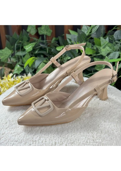 Özel V Tokalı Ince Topuklu Ayakkabı M1105 modelleri