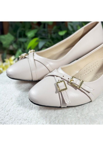 Toka Detaylı Topuklu Ayakkabı M1135 fiyatları